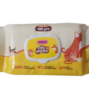 HAPPY WIPES (100 WIPES)