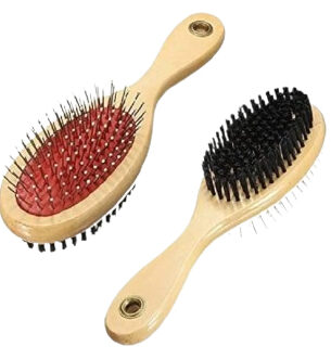WOODEN PIN BRUSH